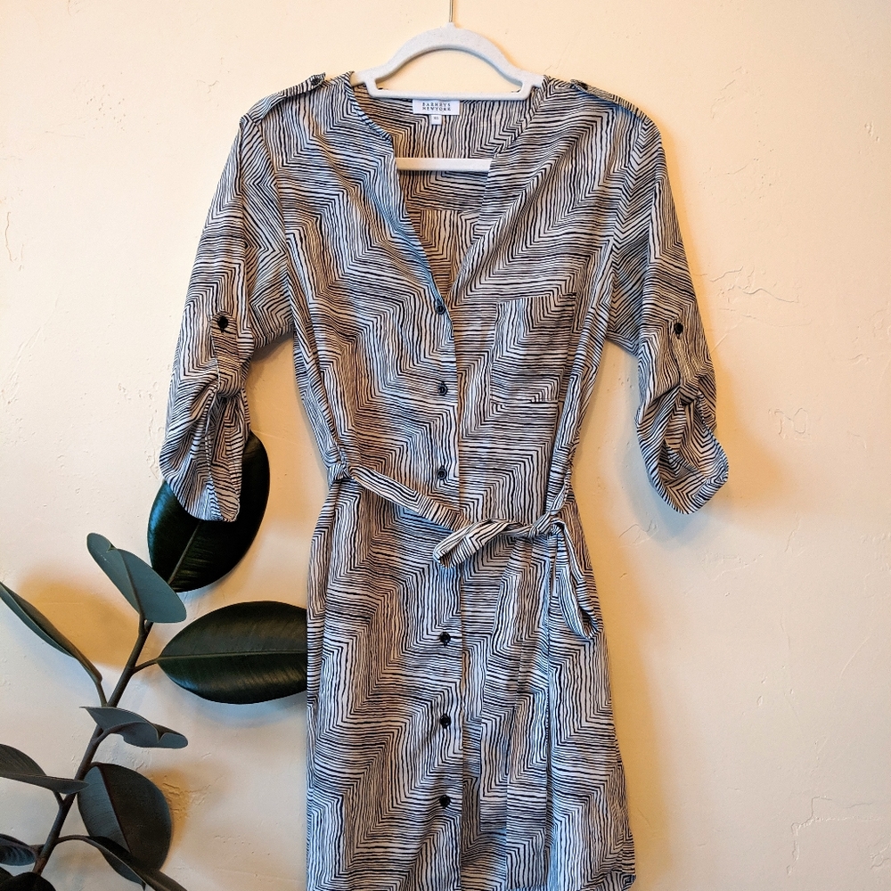 Barney's Abstract Print Dress